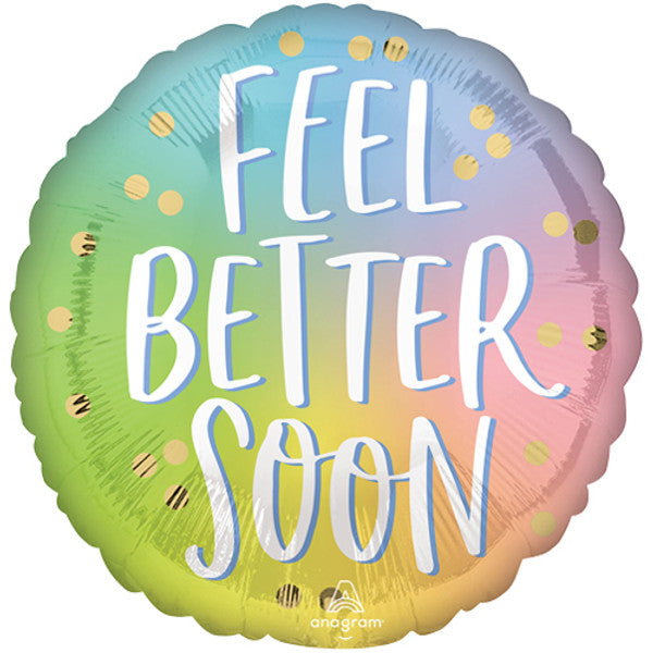 Feel Better Soon <br> 18" /46cm Foil Balloon