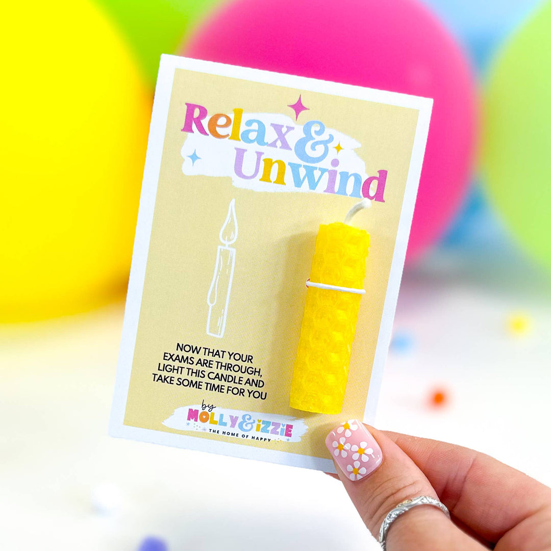 Relax & Unwind Candle <br> End of Exams