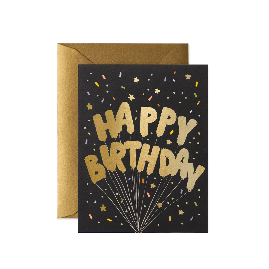 Mylar Balloons <br> Birthday Card