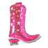 Inflated Cowgirl Boot Foil Balloon