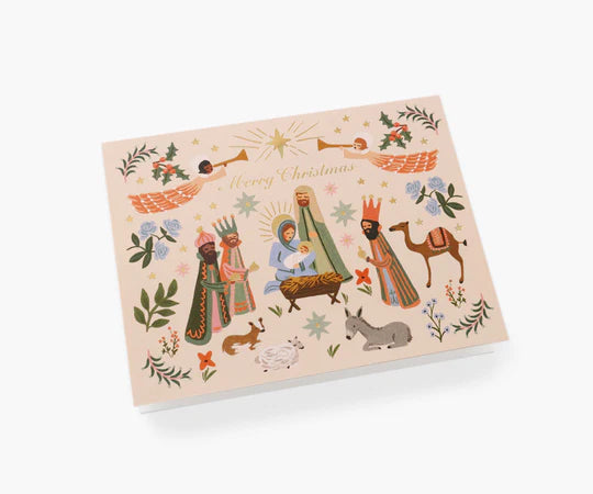 Nativity Scene <br> Christmas Card (1)