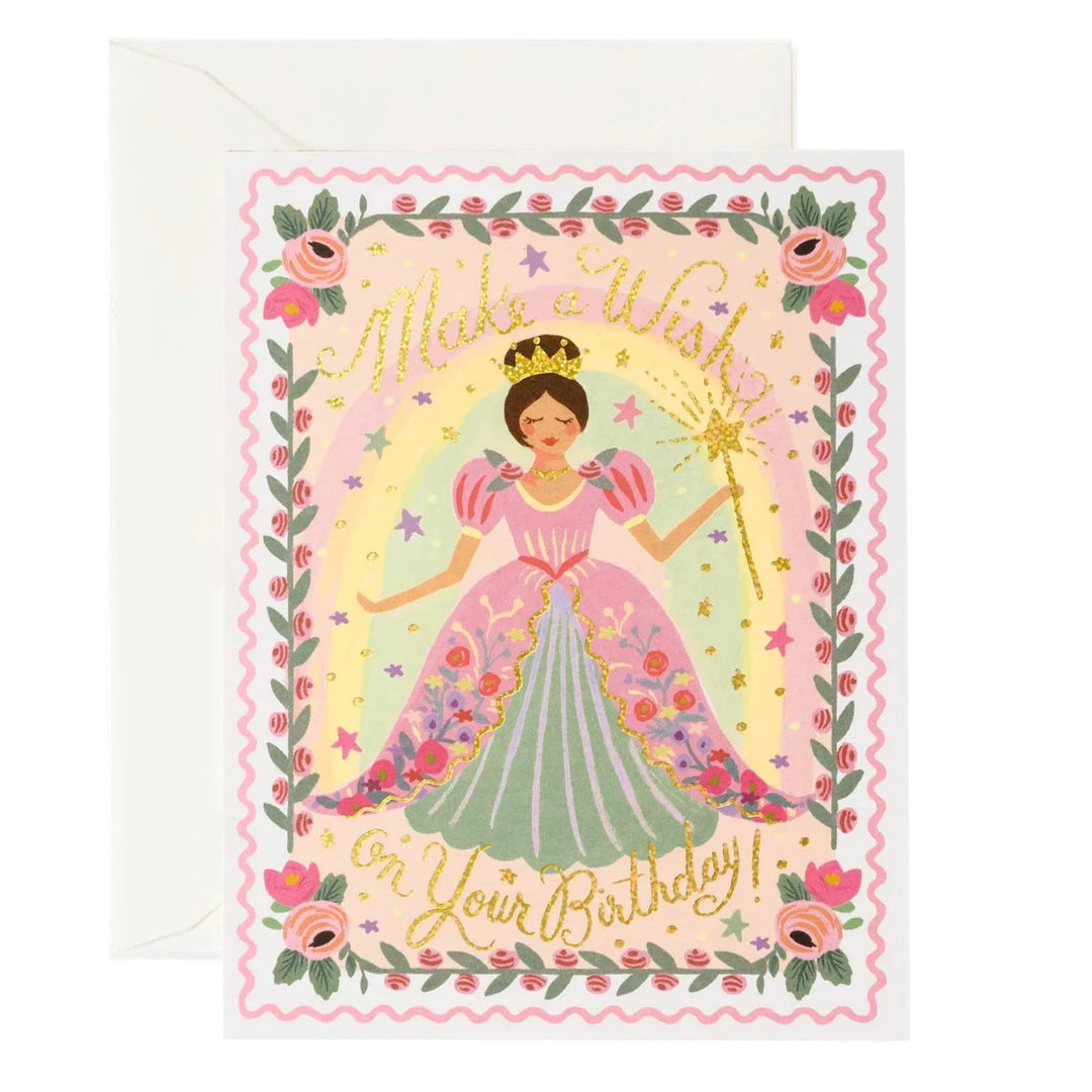 Princess <br> Birthday Card
