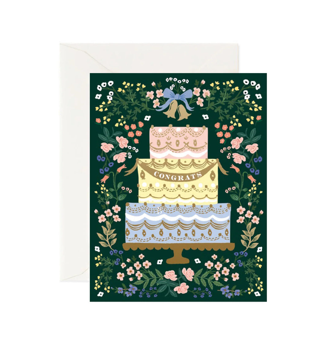 Woodland Wedding <br> Cake Card