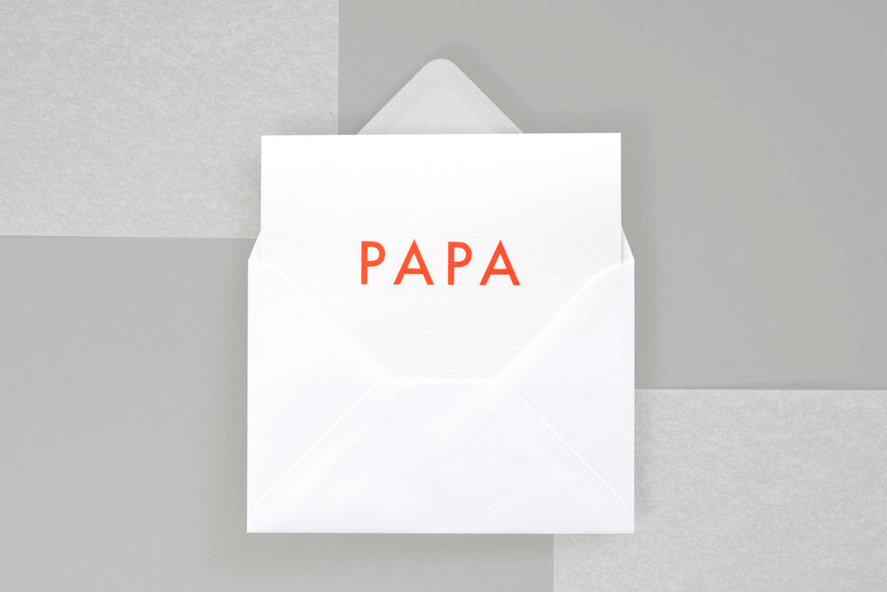 PAPA <br> Greeting Card