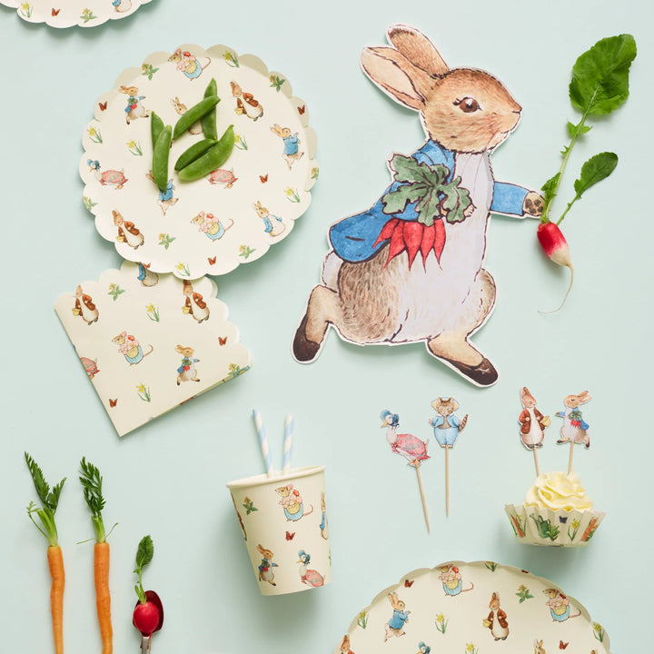 Peter Rabbit Party Plates (12 pcs)