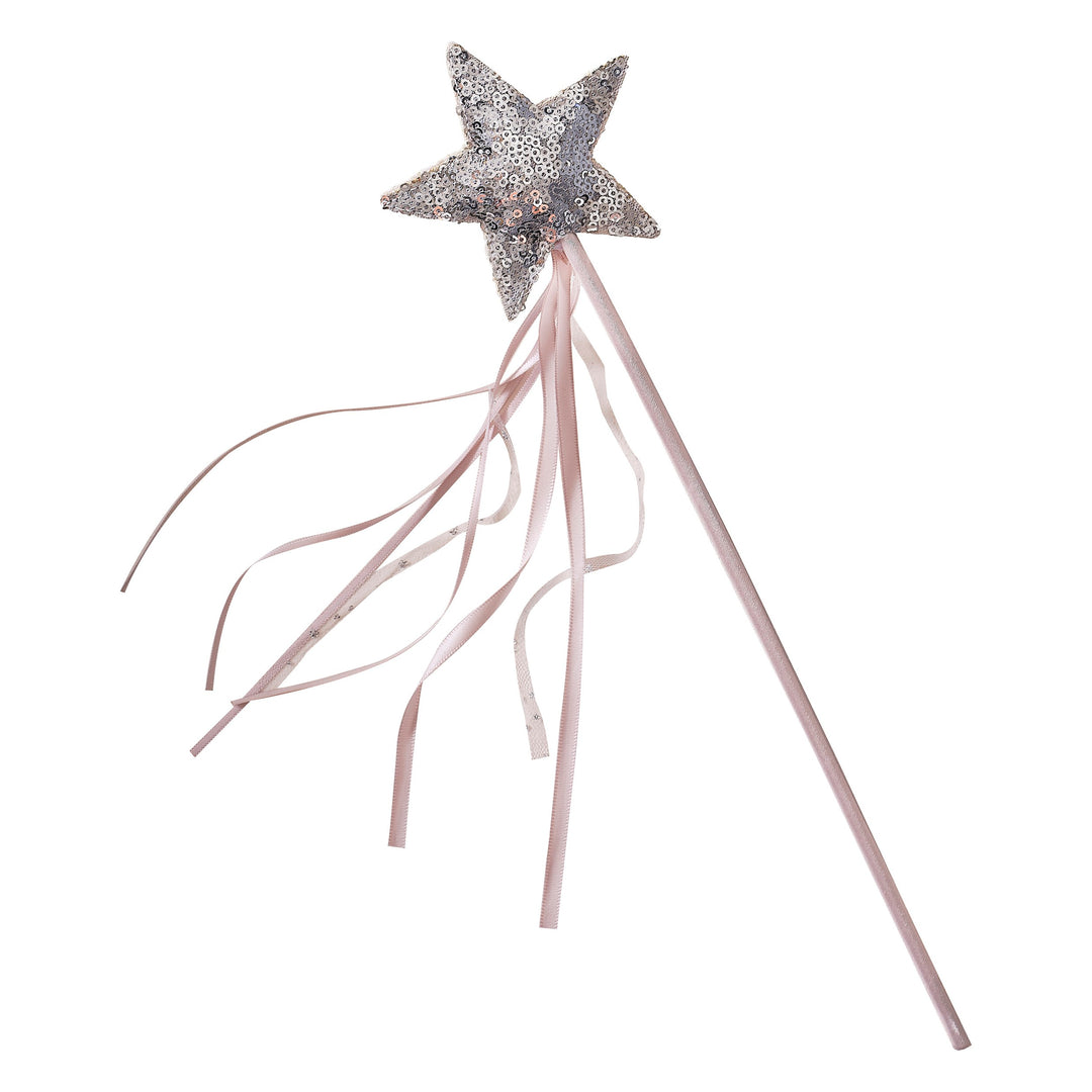 Pink and Silver Sequin <br> Fairy Wand