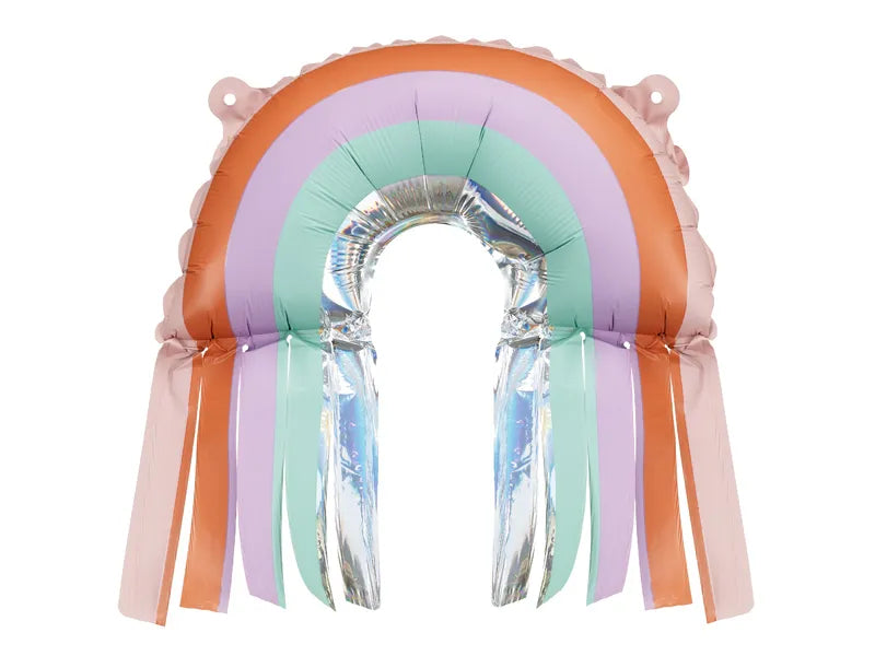 Rainbow Fringe Balloons <br> Pack of 3 Balloons