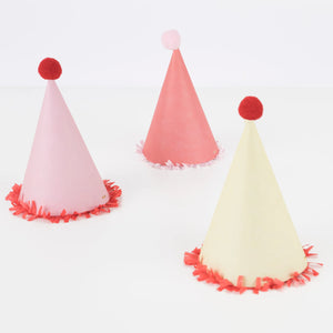 Large Party Hats <br> Set of 8