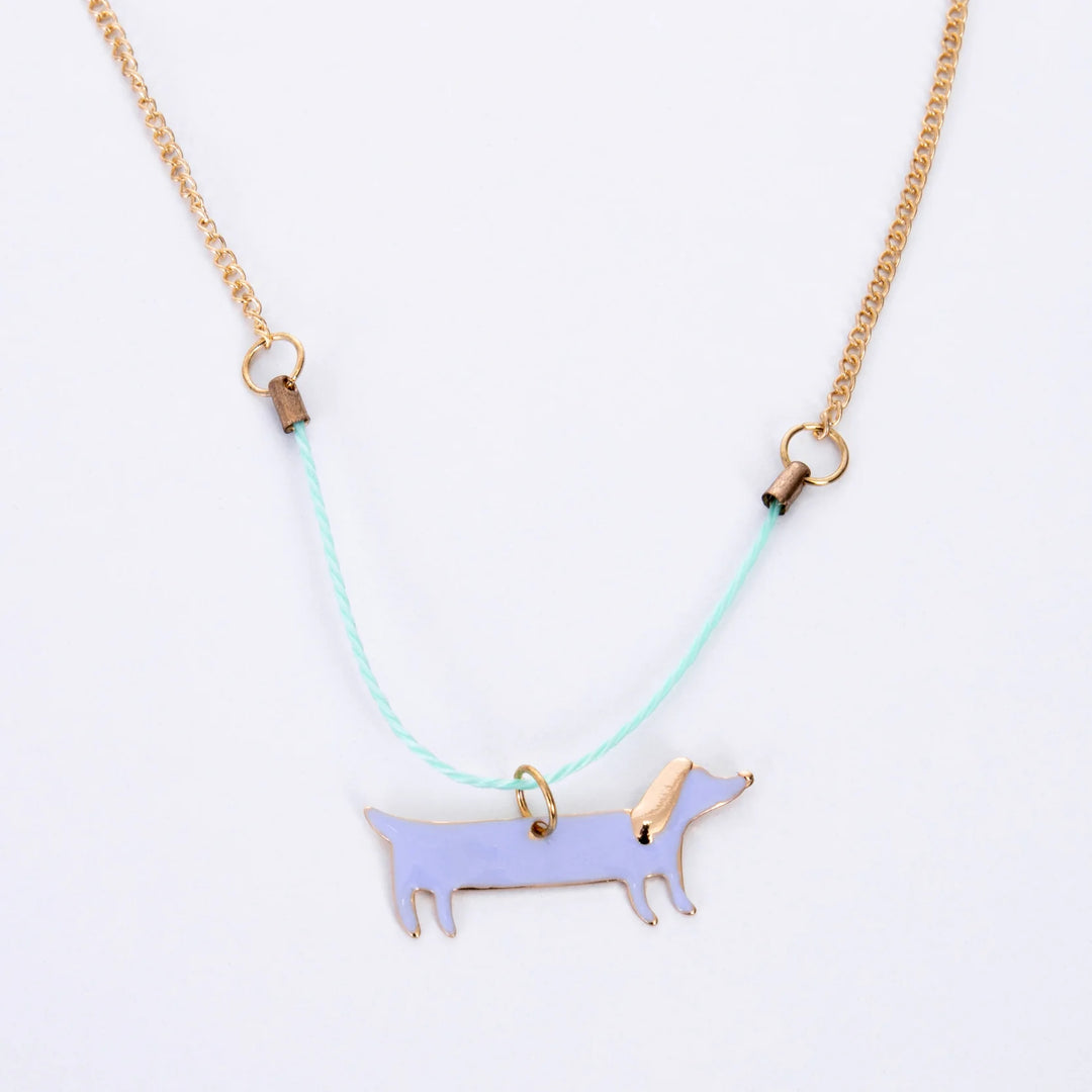 Meri Meri Sausage Dog Necklace