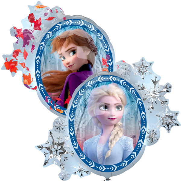Anna & Elsa Frozen <br> 30”/76cm Tall