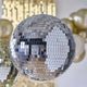 Silver Disco Ball <br> Large 30cm