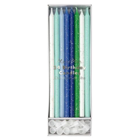 All The Blues <br> Candles - Sweet Maries Party Shop