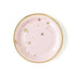 Baby Pink & Gold Star <br> Paper Plates (8)