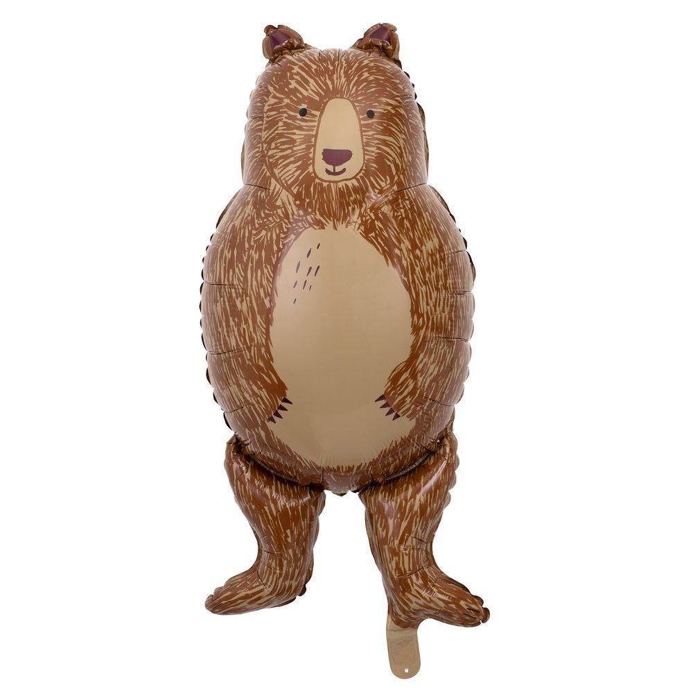 Bear Foil Balloon <br> 30”/76cm Tall - Sweet Maries Party Shop