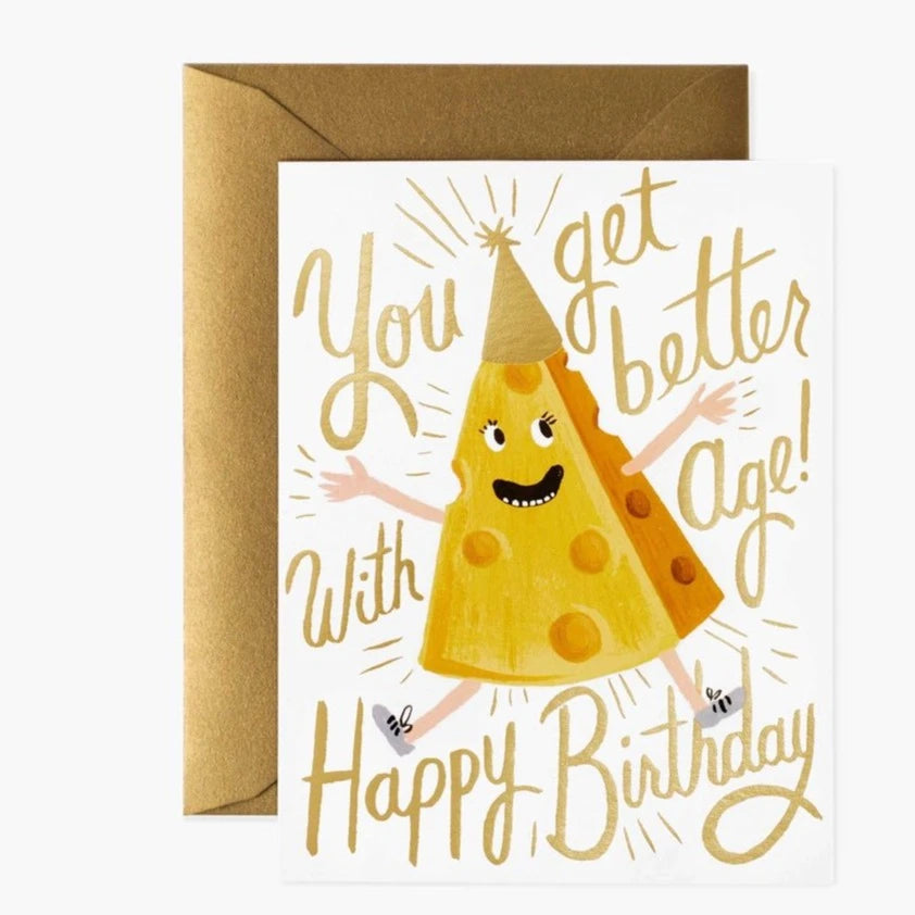 Better With Age <br> Birthday Card - Sweet Maries Party Shop