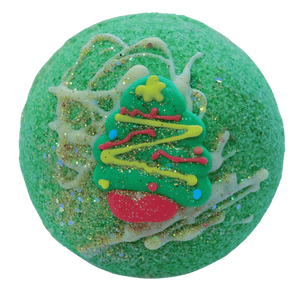 Candy Cane Sparkle <br> Holiday Bath Bomb - Sweet Maries Party Shop