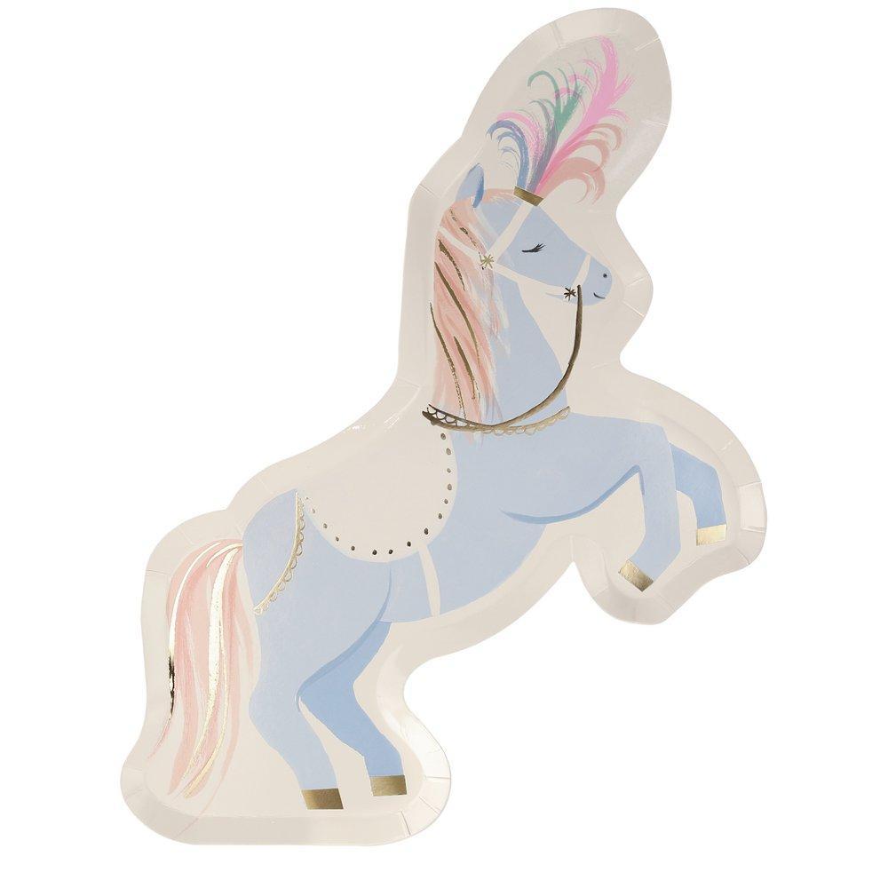 Circus Stallion <br> Party Plates (8) - Sweet Maries Party Shop