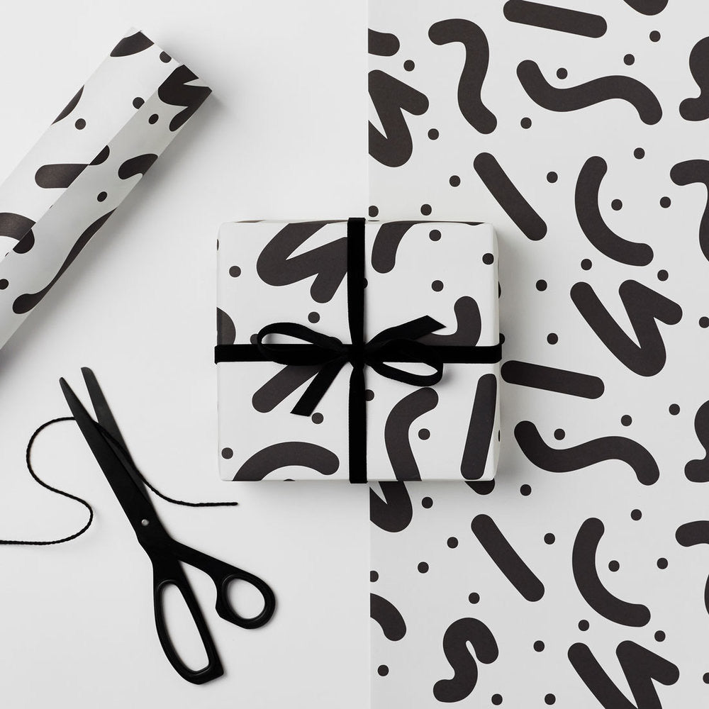 Coconut Milk <br> Gift Wrap Sheet (1) - Sweet Maries Party Shop