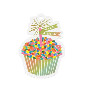Cupcake Birthday <br> Gift Tags (8) - Sweet Maries Party Shop