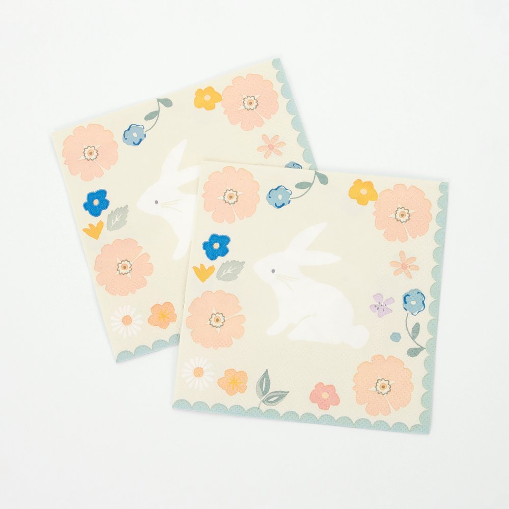 Easter Small Napkins (br) Set of 20 - Sweet Maries Party Shop
