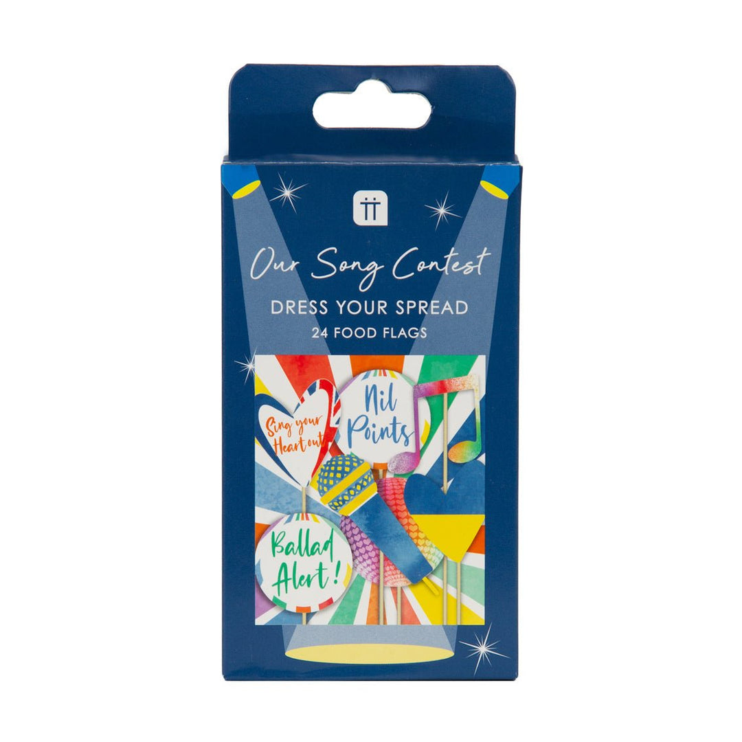 Eurovision Song Contest <br> Food Flags - Sweet Maries Party Shop