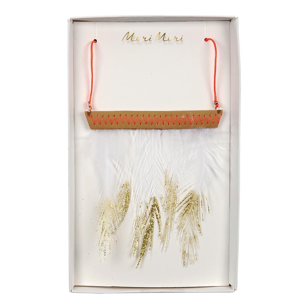 Feather Necklace - Sweet Maries Party Shop