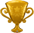 Golden Trophy <br> 39”/99cm