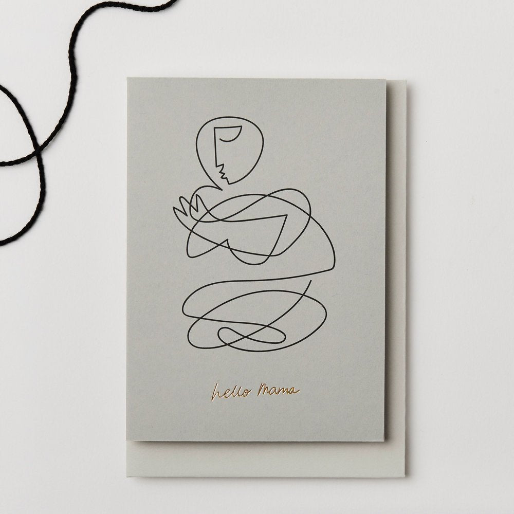 Hello Mama <br> Card - Sweet Maries Party Shop