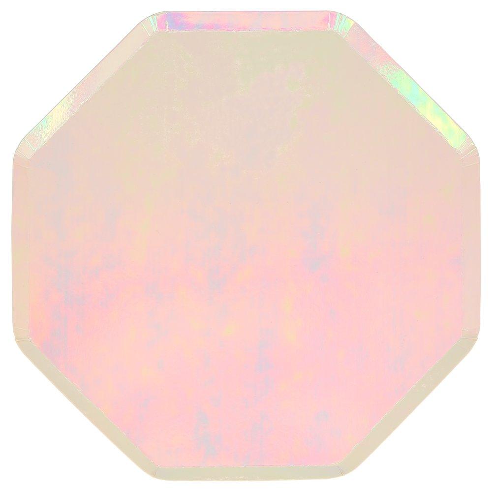 Iridescent <br> Dinner Plates (8) - Sweet Maries Party Shop