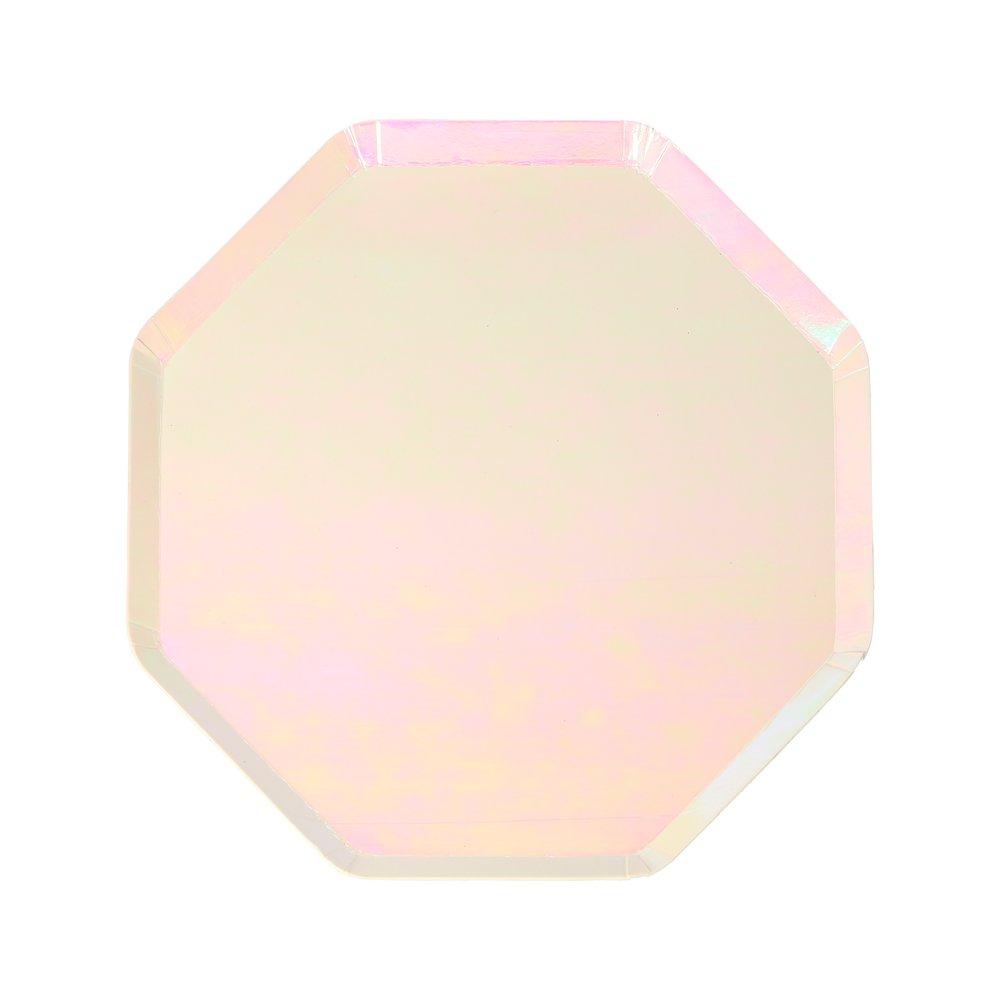 Iridescent <br> Side Plates (8) - Sweet Maries Party Shop