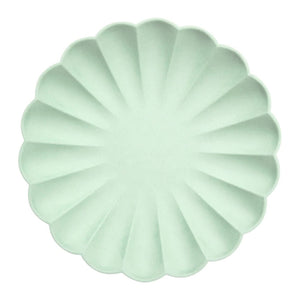 Large Mint Sorbet <br> Compostable Plates (8) - Sweet Maries Party Shop