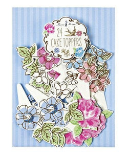 Love In The Afternoon <br> Cake Toppers (24) - Sweet Maries Party Shop