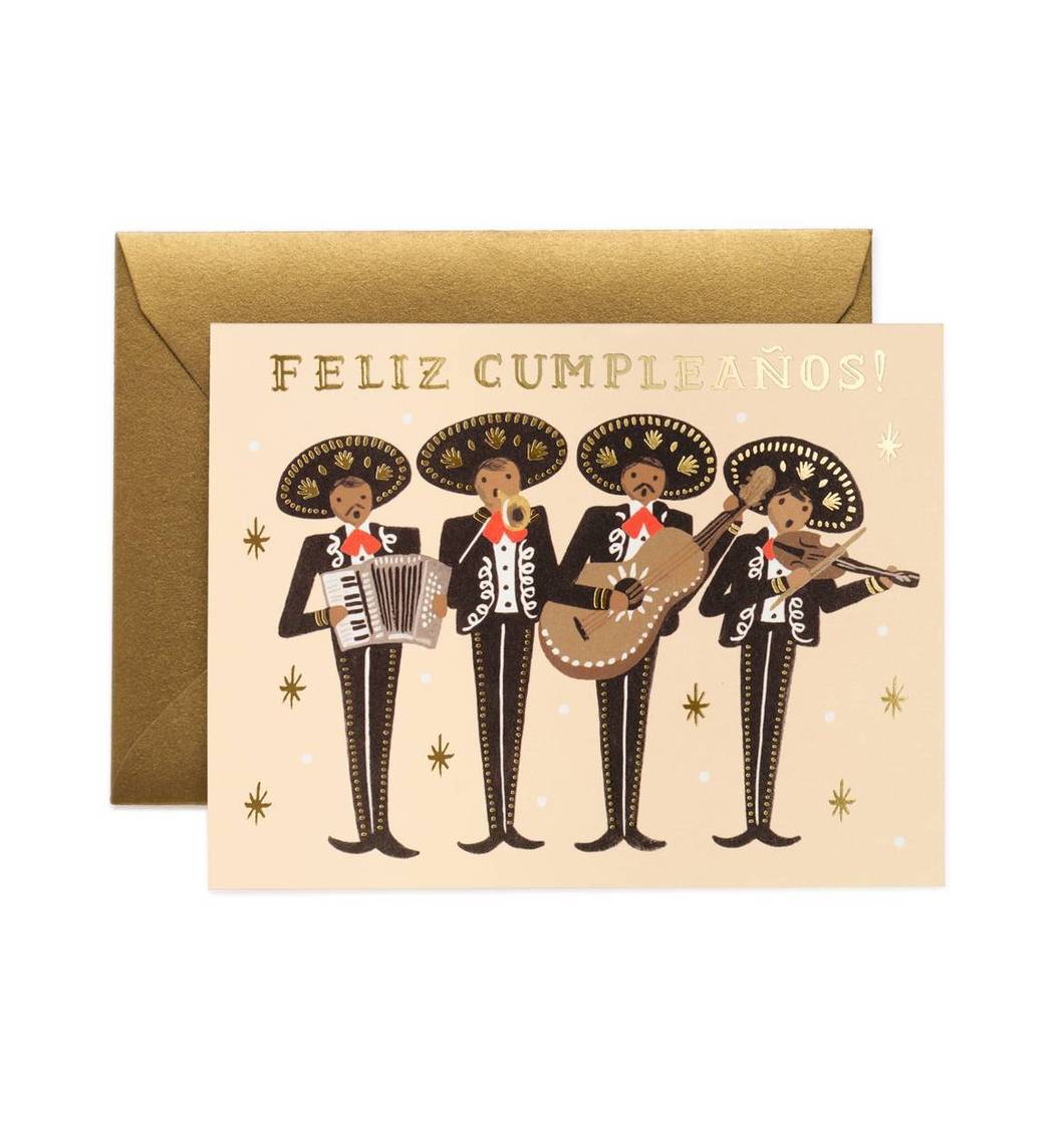 Mariachi Band<br> Birthday card - Sweet Maries Party Shop