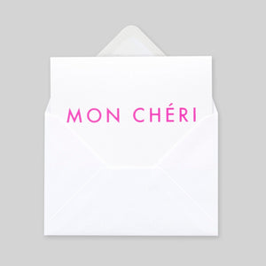 Mon Cheri <br> Neon Pink/White - Sweet Maries Party Shop