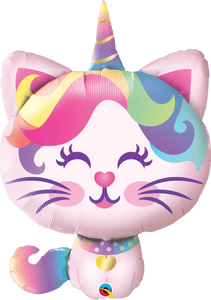 Mythical Caticorn <br> 38"/ 99cm Tall - Sweet Maries Party Shop