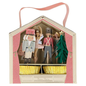 Nutcracker <br> Christmas Cupcake Kit (24) - Sweet Maries Party Shop