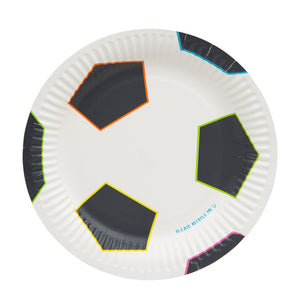 Party Champions <br> Football Plates (12) - Sweet Maries Party Shop
