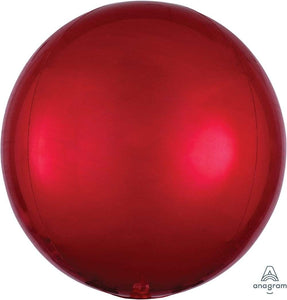 Red <br> Orbz Balloon - Sweet Maries Party Shop