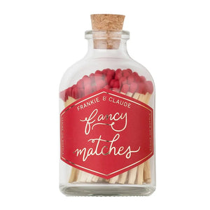 Red Small Jar <br> Fancy Matches - Sweet Maries Party Shop