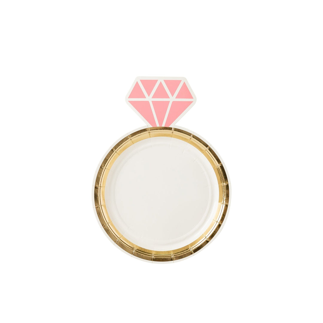 Ring Shaped <br> Paper Plates (8pc) - Sweet Maries Party Shop