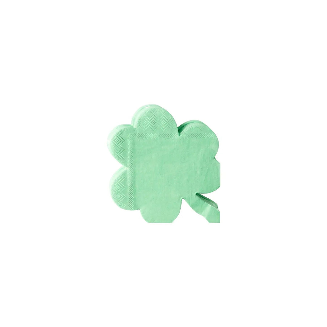 Shamrock Shaped <br> Cocktail Napkins (24pc) - Sweet Maries Party Shop