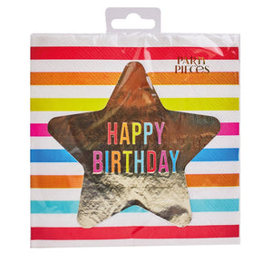 Shooting Star <br> Paper Napkins (16) - Sweet Maries Party Shop