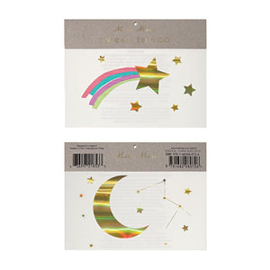 Shooting Star Tattoos <br> Set of 2 Sheets - Sweet Maries Party Shop