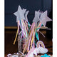 Star Wands <br> With Ribbon Tassel (8) - Sweet Maries Party Shop