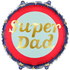Super Dad <br> 18” Inflated Balloon