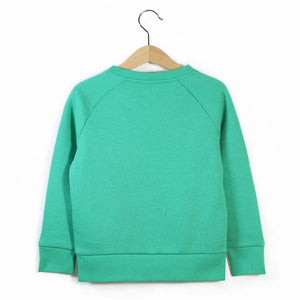 The Numbers - 4 Green Sweatshirt - Sweet Maries Party Shop