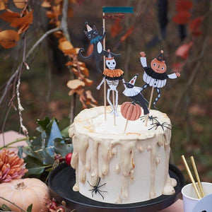 Vintage Halloween <br> Cake Topper - Sweet Maries Party Shop