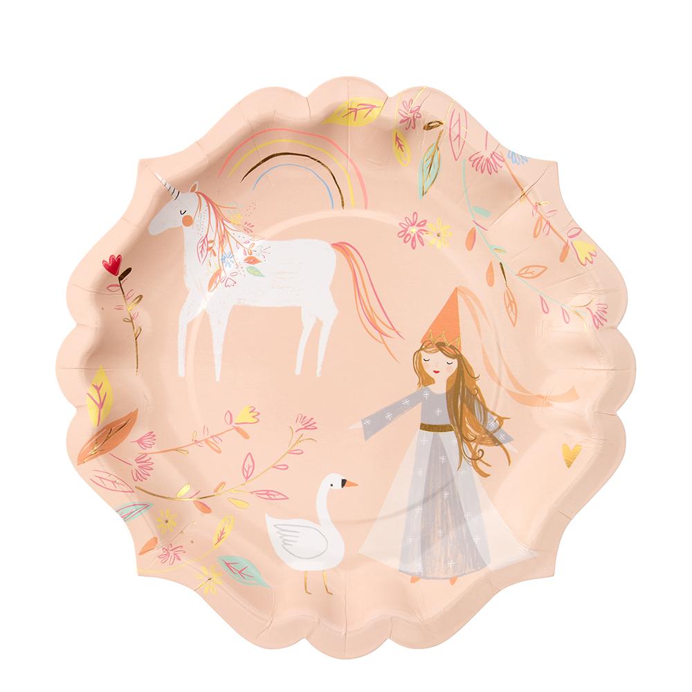 Princess Party Decorations and Princess Themed Tableware