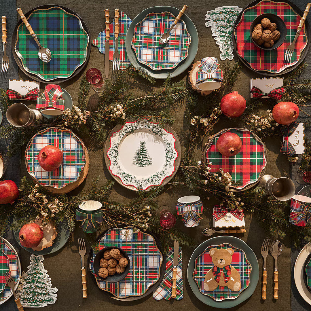 Christmas Party Tableware Supplies