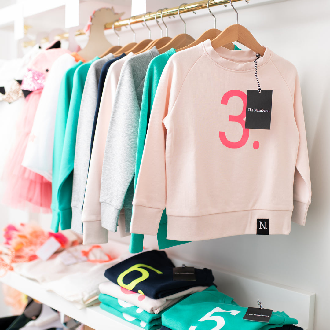 The Numbers - Organic Sweatshirts